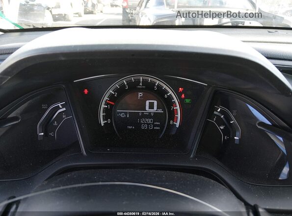 19XFC2F56GE090546 2016 HONDA CIVIC Белый Вид задних сидений