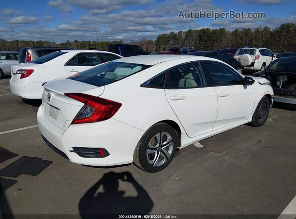 19XFC2F56GE090546 2016 HONDA CIVIC Белый Задняя правая четверть
