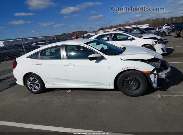 19XFC2F56GE090546 2016 HONDA CIVIC Белый Вид задней части салона