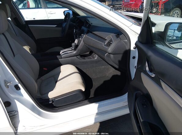 19XFC2F56GE090546 2016 HONDA CIVIC Белый Вид салона спереди