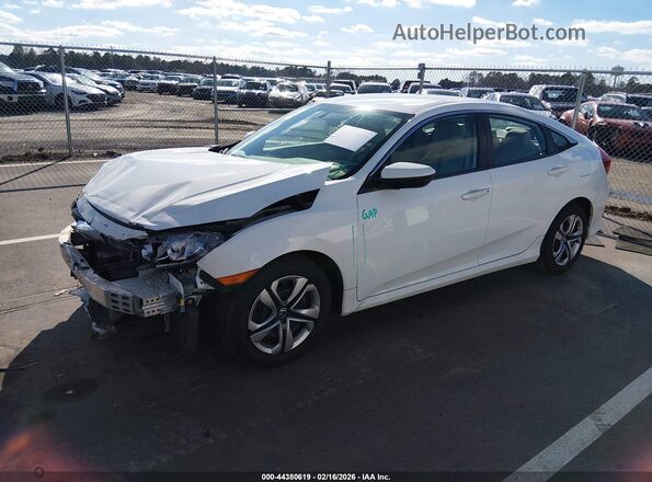 19XFC2F56GE090546 2016 HONDA CIVIC Белый Передняя левая четверть