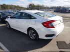 2016 Honda Civic Lx Белый vin: 19XFC2F56GE090546