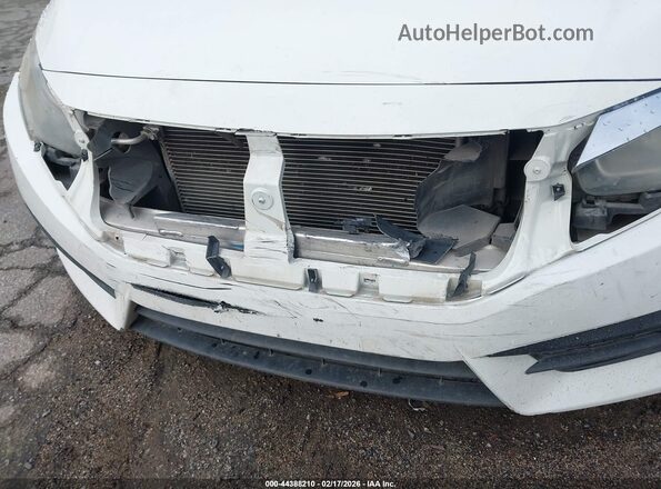 19XFC2F57HE016554 2017 HONDA CIVIC Белый Вид спереди