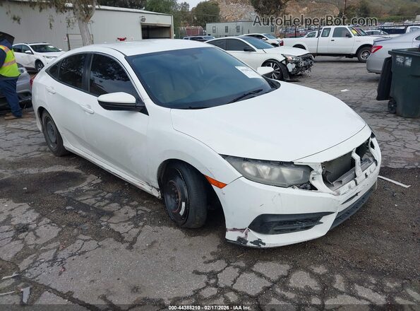 19XFC2F57HE016554 2017 HONDA CIVIC Белый Передняя правая четверть