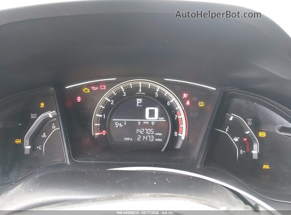 19XFC2F57HE016554 2017 HONDA CIVIC Белый Вид задних сидений