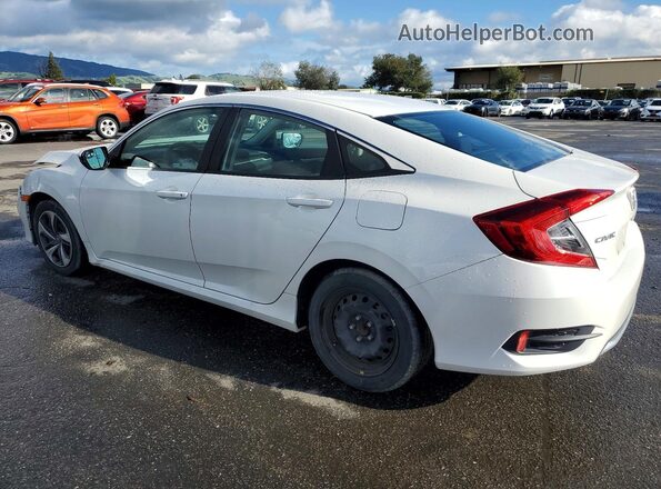 19XFC2F60KE204400 2019 HONDA CIVIC Белый Задняя левая четверть