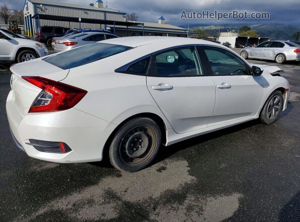 19XFC2F60KE204400 2019 HONDA CIVIC Белый Задняя правая четверть