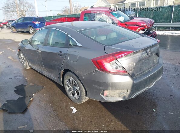 19XFC2F63KE005387 2019 HONDA CIVIC Gray უკანა მარცხენა