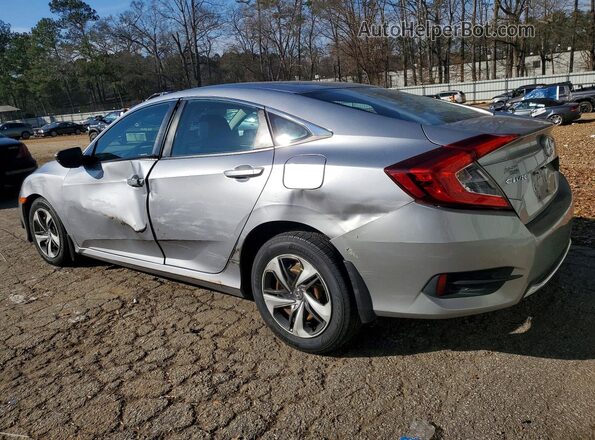 19XFC2F64KE007777 2019 HONDA CIVIC Серебряный Задняя левая четверть