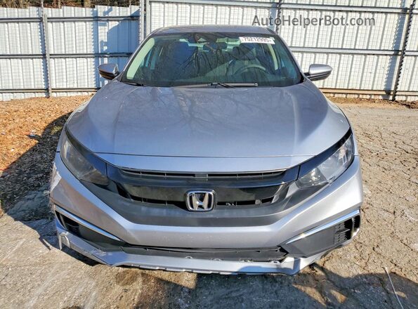 19XFC2F64KE007777 2019 HONDA CIVIC Серебряный Вид спереди