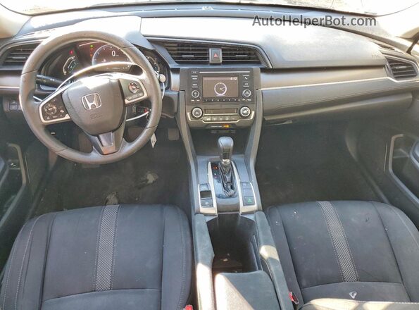 19XFC2F64KE007777 2019 HONDA CIVIC Серебряный Вид панели приборов