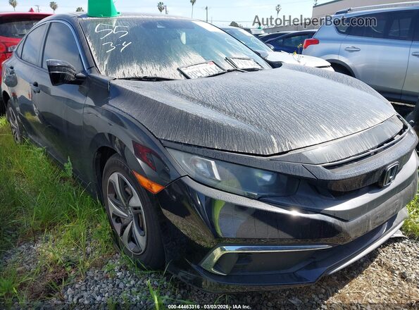 19XFC2F64KE028547 2019 HONDA CIVIC Черный Передняя правая четверть