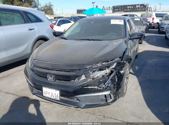 19XFC2F64KE028547 2019 HONDA CIVIC Черный Вид щитка приборов