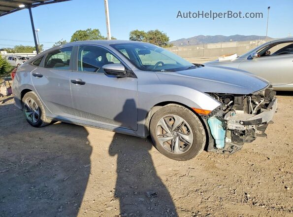 19XFC2F67KE048372 2019 HONDA CIVIC Silver Front right