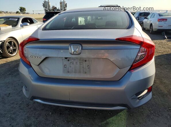 19XFC2F67KE048372 2019 HONDA CIVIC Silver Rear view