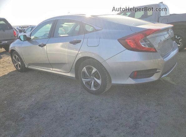 19XFC2F67KE048372 2019 HONDA CIVIC Silver Rear left