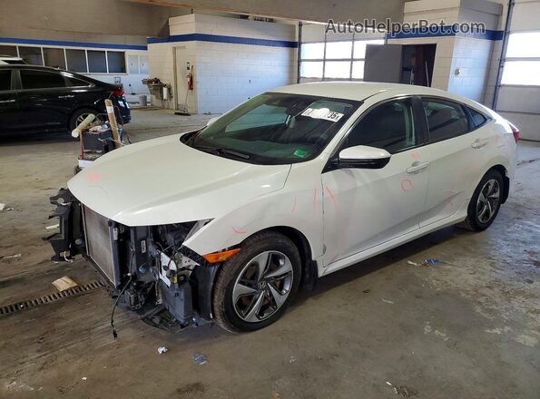 19XFC2F6XKE016578 2019 HONDA CIVIC Белый Передняя левая четверть