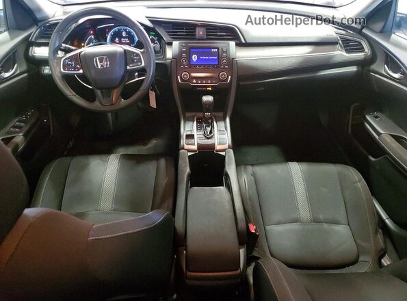 19XFC2F6XKE016578 2019 HONDA CIVIC Белый Вид панели приборов
