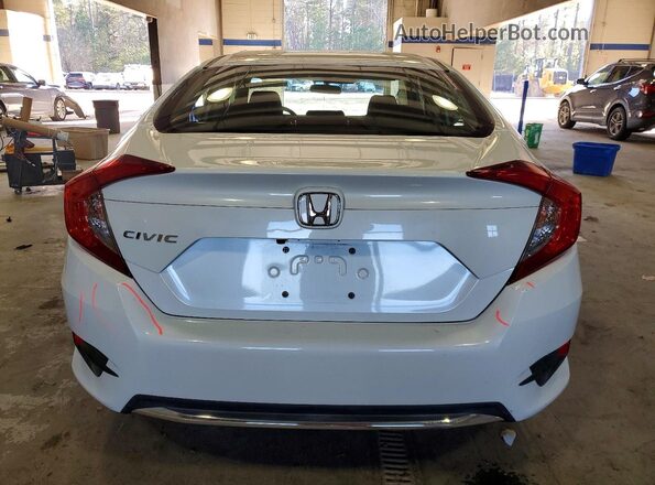 19XFC2F6XKE016578 2019 HONDA CIVIC Белый Вид сзади