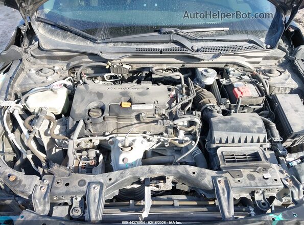 19XFC2F73HE043798 2017 HONDA CIVIC Black Widok z tyłu
