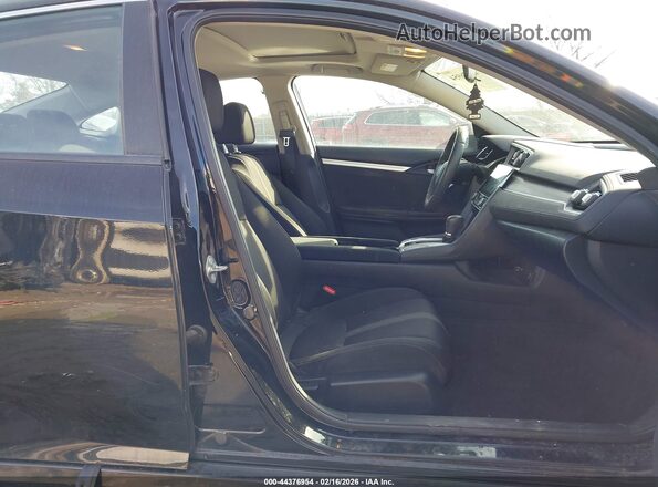 19XFC2F73HE043798 2017 HONDA CIVIC Black Widok wnętrza z przodu