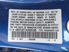 2018 Honda Civic Ex Синий vin: 19XFC2F74JE025185