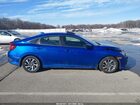 2018 Honda Civic Ex Синий vin: 19XFC2F74JE025185