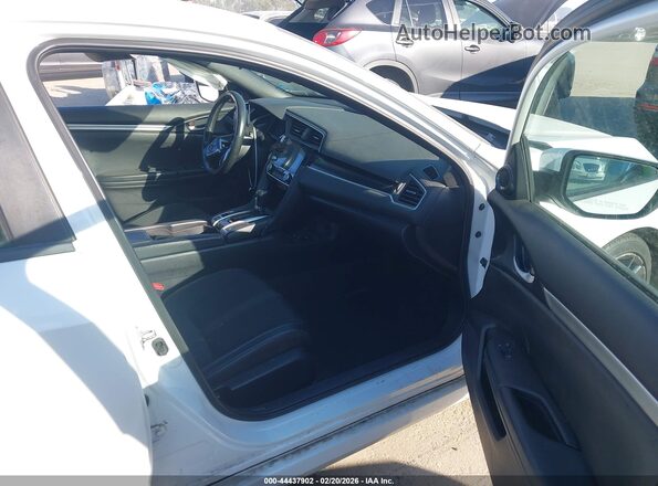 19XFC2F80KE209517 2019 HONDA CIVIC White Вид салону спереду