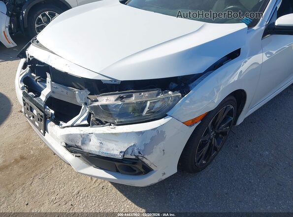 19XFC2F80KE209517 2019 HONDA CIVIC White Вид спереду