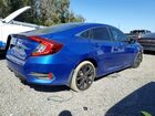 2019 Honda Civic Sport Синий vin: 19XFC2F81KE046120