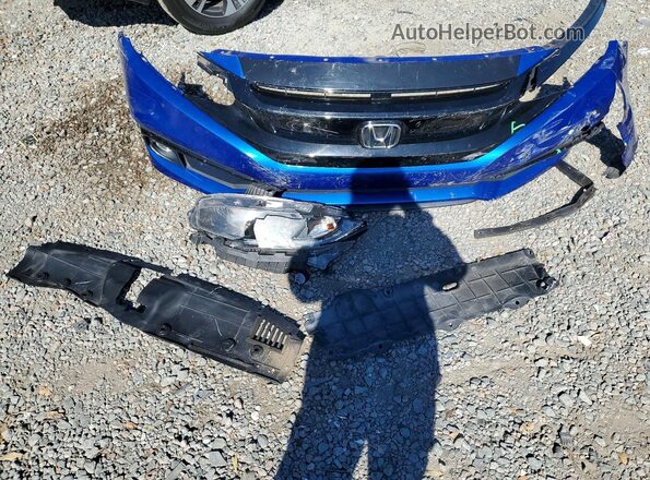 19XFC2F81KE046120 2019 HONDA CIVIC Синий Вид подкапотного пространства
