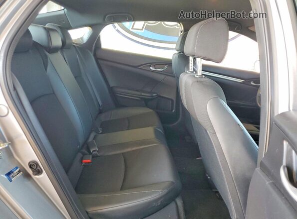 19XFC2F81KE208361 2019 HONDA CIVIC Silver Вид задніх сидінь