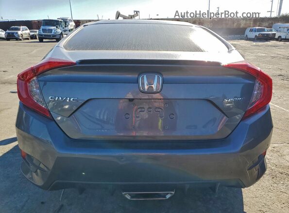 19XFC2F82KE202150 2019 HONDA CIVIC Серый Вид сзади