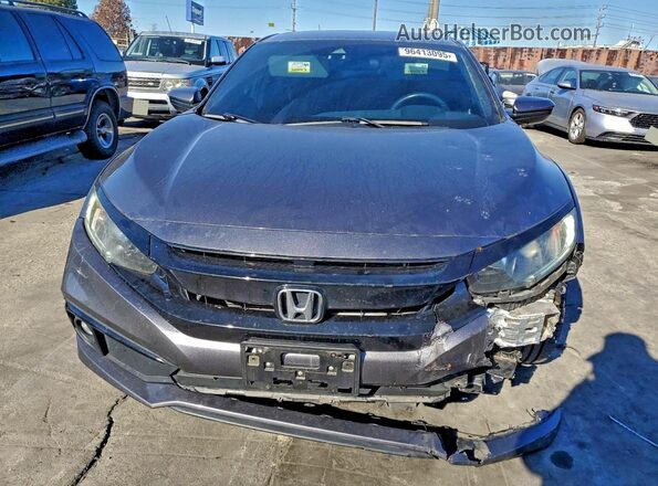 19XFC2F82KE202150 2019 HONDA CIVIC Серый Вид спереди