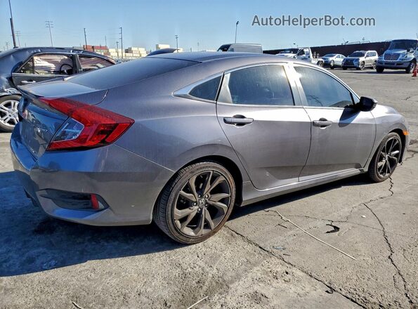 19XFC2F82KE202150 2019 HONDA CIVIC Серый Задняя правая четверть