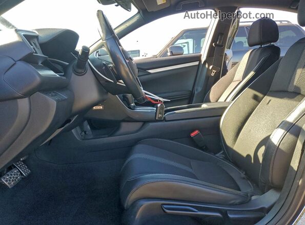 19XFC2F82KE202150 2019 HONDA CIVIC Серый Вид салона спереди