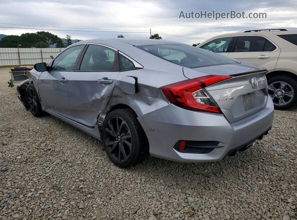 19XFC2F85LE200457 2020 HONDA CIVIC Серебряный Задняя левая четверть