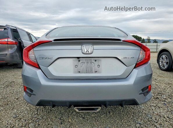 19XFC2F85LE200457 2020 HONDA CIVIC Серебряный Вид сзади