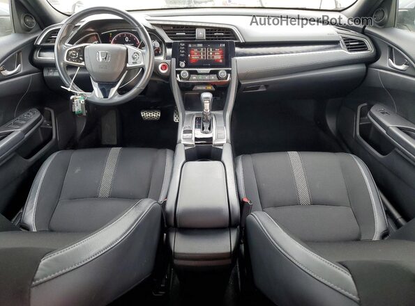 19XFC2F85LE200457 2020 HONDA CIVIC Серебряный Вид панели приборов