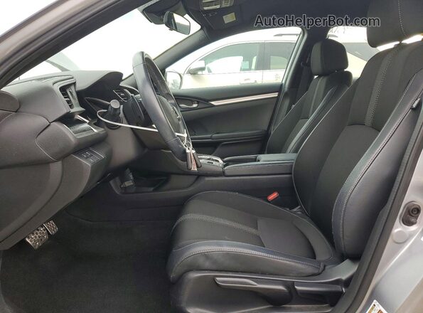 19XFC2F85LE200457 2020 HONDA CIVIC Серебряный Вид салона спереди