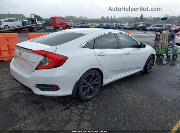 19XFC2F8XKE036332 2019 HONDA CIVIC Белый Задняя правая четверть