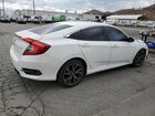2019 Honda Civic Sport White vin: 19XFC2F8XKE203577