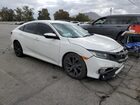 2019 Honda Civic Sport White vin: 19XFC2F8XKE203577