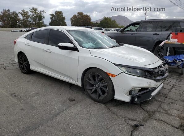 19XFC2F8XKE203577 2019 HONDA CIVIC White Front right