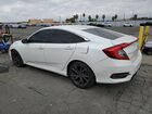 2019 Honda Civic Sport White vin: 19XFC2F8XKE203577