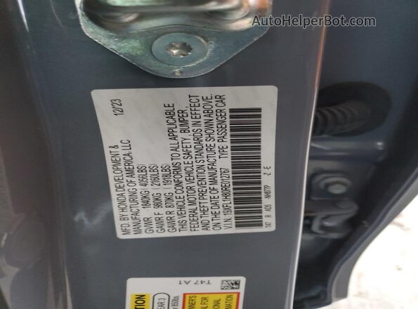 19XFL1H80RE012767 2024 HONDA CIVIC Серый Вид подкапотного пространства