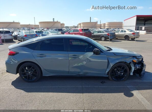 19XFL2H80SE012361 2025 HONDA CIVIC SEDAN Серый Вид задней части салона