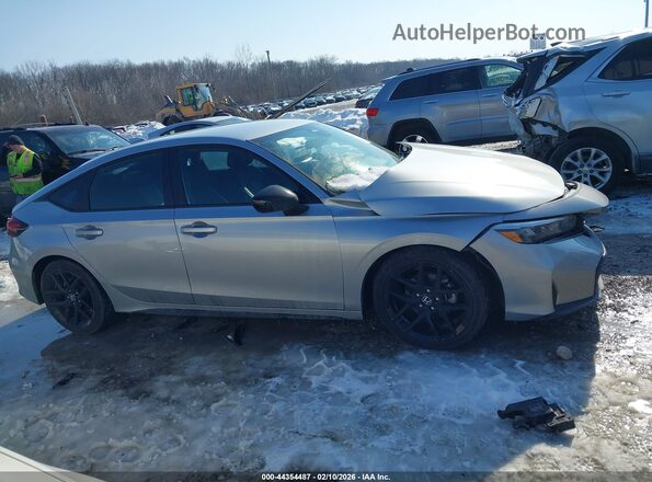 19XFL2H80SE029869 2025 HONDA CIVIC SEDAN Серебряный Вид задней части салона