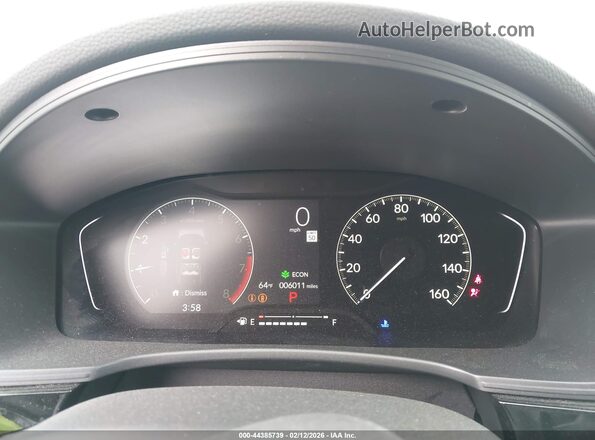 19XFL2H81SE035356 2025 HONDA CIVIC SEDAN Черный Вид задних сидений