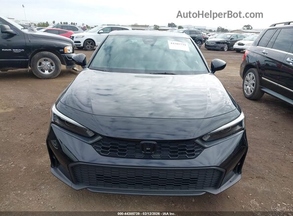 19XFL2H81SE035356 2025 HONDA CIVIC SEDAN Черный Вид задней части салона